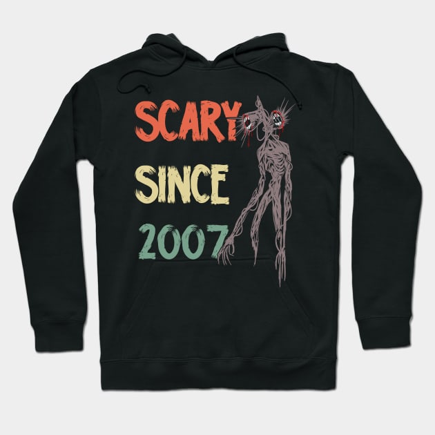 Scary since 2007 siren head Hoodie by opippi